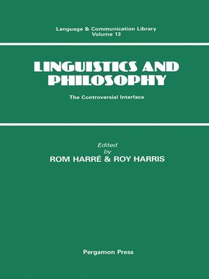 cover image of Linguistics and Philosophy